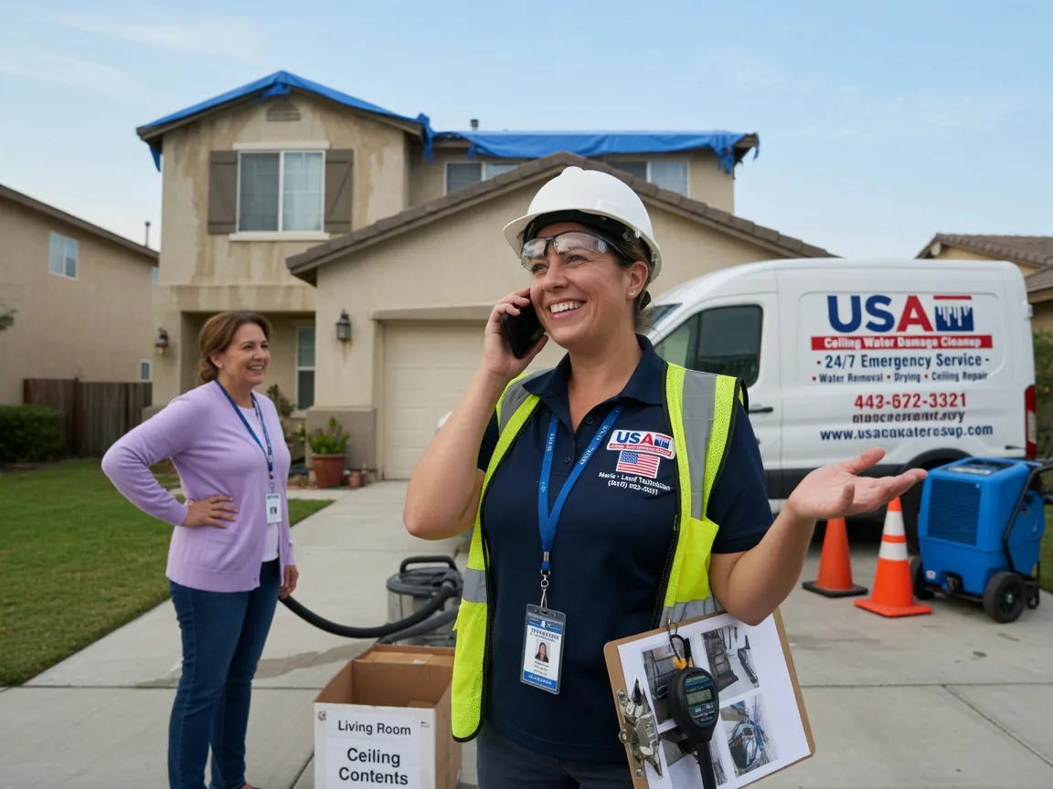 Ceiling Water Damage Restoration Blue River, WI FAQs